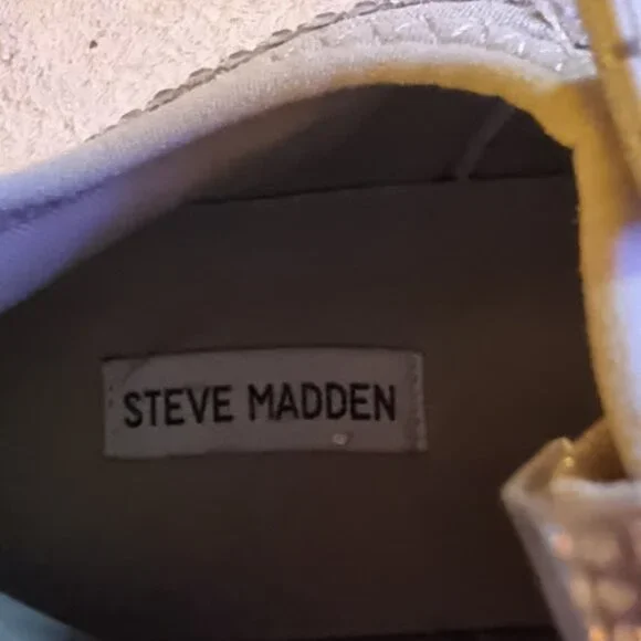Steve Madden Rhinestone shoes 10M New - Picture 4 of 7